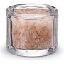 KooK Round Pressed Clear Glass Salt Cellar with Lid