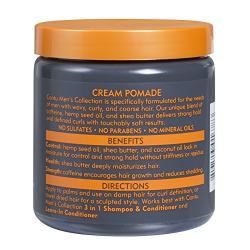 Cantu Shea Butter Mens Collection Cream Pomade, 8 Ounce