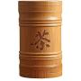 Assiduousic Food Storage Jar Bamboo Tea Box Loose Leaf Tea Box Organic Bamboo Container Tea Canister Portable Airtight Food Storage Canister Chinese Tea Character Engraving Tea Leaf Storage Box