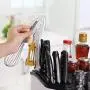 Poniu Plastic Multi-use Kitchen Shelf Seasoning Storage Box Rack Condiment Jar Spice Pots Box Storage Container Spice Box Serving Set (White) Poniu Plastic Multi-use Kitchen Shelf Seasoning Storage Box Rack Condiment Jar Spice Pots Box Storage Container Spice Box Serving Set (White)
