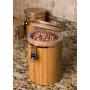 BirdRock Home Bamboo Food Storage Canister with Lid - Large