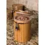BirdRock Home Bamboo Food Storage Canister with Lid - Large BirdRock Home Bamboo Food Storage Canister with Lid - Large