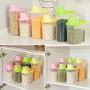 Yangiug Food Storage Containers - Transparent Plastic Sealed Fresh-Keeping Food Storage Container Storage Jar S/L Size