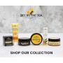 Bee by the Sea Natural Sea Buckthorn and Honey Body Cream for Daily Moisturizing, 7.5 oz