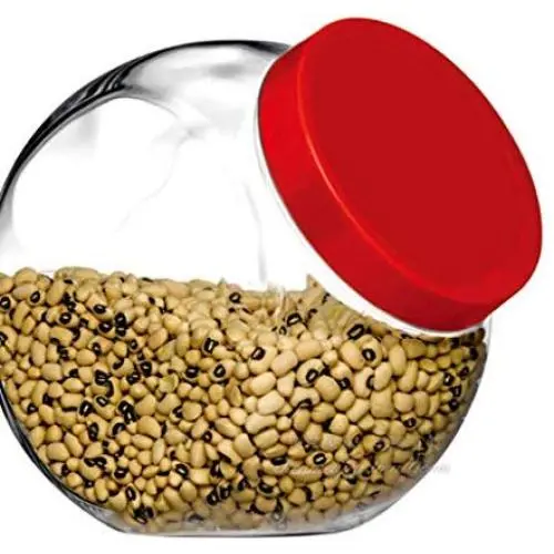 HOUSIYU Candy Jar Tilt-Type Sealed Can with Lid, Suitable for Confectionery Food, Dried Fruit Seasoning, Glass Food Storage Container, 1500ml HOUSIYU Candy Jar Tilt-Type Sealed Can with Lid, Suitable for Confectionery Food, Dried Fruit Seasoning, Glass Food Storage Container, 1500ml