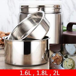 Soup Thermos Vacuum Insulated Lunch Box 3 Tier Jar Hot Thermos Food Container Travel Food Storage Carrier Container Bento Box Stainless Steel US Stock (1.8L)