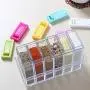 DSWSSH Decorative Jewelry Boxes Seasoning Spice Jars Seasoning Storage Storage Box Box Spice Jars Kitchen Accessories