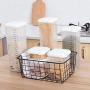 Storage jars Food storage containers Transparent plastic Airtight storage boxes Shaker cans Storage Canister with airtight lid for sugar, tea, coffee, snacks