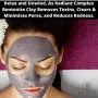 Radiant Complex DIY Face Mask Mixing Bowl Set with Sodium Bentonite 16 Oz Jar | Silicone Mask Bowl, Applicator Brush, Mixing Spatula and Measuring Cup | Black Radiant Complex DIY Face Mask Mixing Bowl Set with Sodium Bentonite 16 Oz Jar | Silicone Mask Bowl, Applicator Brush, Mixing Spatula and Measuring Cup | Black