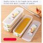 Noodle Storage Box Noodle Storage Box Mildewproof Sealed Cans Pasta Macaroni Storage Jar Kitchen Utensils Storage Box Food Storage Box 3 Packs