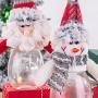 Vosarea Christmas Candy Gift Box Party Candy Sweet Jar Xmas Candy Gift Jar with Doll
