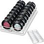 byAlegory Acrylic Eyeshadow Makeup Beauty Organizer 16 Space Cosmetic Storage Container for Drawer or Vanity Desk - Clear