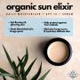 Blue Mission Vegan Tinted Moisturizer w/SPF - Organic Tinted BB Cream + SPF 15 + Serum - Vegan, Reef-Safe & Glass Jar. Absolutely ALL GOOD for your skin and the planet! (Light Ivory)