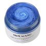 MOFAJANG Unisex Hair Wax Color Dye Styling Cream Mud, Natural Hairstyle Pomade, Washable Temporary,Party Cosplay (Blue)