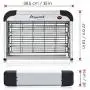 ASPECTEK 20W Tuexteur Électronique Insecticide Intérieur, Chargeur d'Insectes, Tuexteur de Moustiques - Utilisation Intérieure Incluant 2 LOTS de Remplacement (Ampoules) ASPECTEK 20W Tuexteur Électronique Insecticide Intérieur, Chargeur d'Insectes, Tuexteur de Moustiques - Utilisation Intérieure Incluant 2 LOTS de Remplacement (Ampoules)