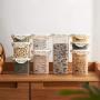 Luxsea Food Sealed Jar With Scale Storage Boxes Kitchen Storage Cans For Dried Fruit Snacks