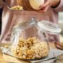 Glass Sealed Jars, Kitchen Household Grain Storage Tanks, Storage, Spices/Flower Tea/Oatmeal/Beans