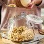 Bouteilles en verre scellées, Réservoirs de stockage pour grains, Cuisine, Stockage, Épices/Fleurs/Thé/Avoine/Haricots Bouteilles en verre scellées, Réservoirs de stockage pour grains, Cuisine, Stockage, Épices/Fleurs/Thé/Avoine/Haricots