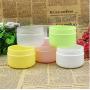 VANTOBEST 6 Pcs 3.4Oz (100ML) Transparent Empty Refillable Container Plastic Bottle Storage Jars Pot Case with Dome Lids and Inner Pad for Face Cream Eye Shadow Lip Balm Lotion Cosmetic