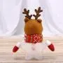 NUOBESTY 3pcs Christmas Candy Jar Food Storage Container Christmas Reindeer Elk Clear Plastic Gift Bottle Holder Container Box Xmas Holiday Party Decoration Ornament NUOBESTY 3pcs Christmas Candy Jar Food Storage Container Christmas Reindeer Elk Clear Plastic Gift Bottle Holder Container Box Xmas Holiday Party Decoration Ornament