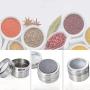 Magnetic Spice Tins Set,Seasonings Can,6/12pcsStainless Steel Round Storage Container Jars Great for For Salt,Pepper,Herbs Or Seasonings(6cps)