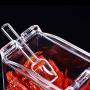 LiHiGe- 4pcs Acrylic Table Spice Set Seasoning Box Jar Bottle Condiment Storage 8 - Bow Pot Jar And Salt Jar Rest Set Shakers Seasoning Spice & Condiment Pepper Condiment P