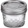 Ball Mason 4oz Quilted Jelly Jars with Lids and Bands, Set of 12