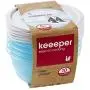 keeeper Gefriertruhe Mia Polar 0,5L Rund 5er Set in Blau