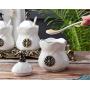 Mini Spice Jars Creative seasoning home European kitchen supplies bottle retro style suit