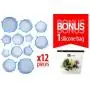 Reusable Silicone Stretch Lids ? Blue ? Set of 12 ? Covers Pots, Pans, Cups & Bowls ? Food Saver for Fresher Food ? Freezer, Microwave & Dishwasher Safe ? Includes 1 Silicone Food Bag Reusable Silicone Stretch Lids ? Blue ? Set of 12 ? Covers Pots, Pans, Cups & Bowls ? Food Saver for Fresher Food ? Freezer, Microwave & Dishwasher Safe ? Includes 1 Silicone Food Bag