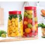 Glass Sealed Jars, Moisture-Proof Kitchen Food Containers, Storage Of Coffee Beans/Cereals/Oatmeal