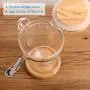 Contenants en plastique pour stockage alimentaire avec couvercles, sans BPA, grands, pour stockage de céréales, pot à biscuits, pot à bonbons, organisation de l'armoire, contenants de 1L/1.2L/1.3L (Taille : 1L). Contenants en plastique pour stockage alimentaire avec couvercles, sans BPA, grands, pour stockage de céréales, pot à biscuits, pot à bonbons, organisation de l'armoire, contenants de 1L/1.2L/1.3L (Taille : 1L).
