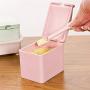 OKOKMALL US--4 Spice Jar Condiment Storage Shaker Seasoning Bottle Container Kitchen Food Box