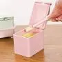 OKOKMALL USA – 4 Gewürzbehälter, Gewürzsatz, Essigflasche, Küchenbehälter, Lebensmittelbox