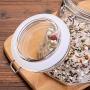 Glass Sealed Jars, Moisture-Proof Kitchen Food Containers, Storage Of Spices/Kimchi/Oatmeal/Coffee Beans