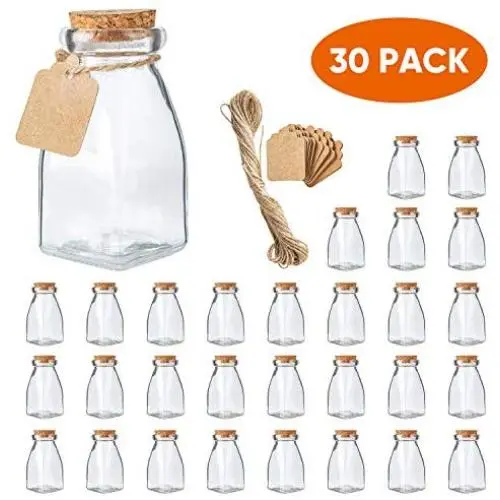 The Square Glass Yogurt Jars,Pudding Jars with cork lids, Dessert Glass jars, 4 Oz Glass Jars for Jam,Milk, Honey, Glass Yogurt container with Labels and Strings. The Square Glass Yogurt Jars,Pudding Jars with cork lids, Dessert Glass jars, 4 Oz Glass Jars for Jam,Milk, Honey, Glass Yogurt container with Labels and Strings.
