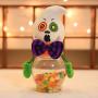Kanggest Transparent Candy Jar Halloween Gift Jar Decoration Candy Box Halloween Supplies Decoration Element Ghost Black Cat