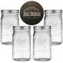 Ball Mason Jars Wide Mouth 32 oz Bundle with Non Slip Jar Opener- Set of 4 Quart Size Mason Jars - Canning Glass Jars with Lids Ball Mason Jars Wide Mouth 32 oz Bundle with Non Slip Jar Opener- Set of 4 Quart Size Mason Jars - Canning Glass Jars with Lids