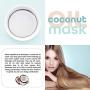 Deep Conditioning Hair Mask Treatment - 100% Natural Hair Mask Treatment For Dry Damaged Hair Deep Conditioner Hair Masks Coconut Hair Mask For Hair Growth Moisturizer Hair Care Packaging May Vary