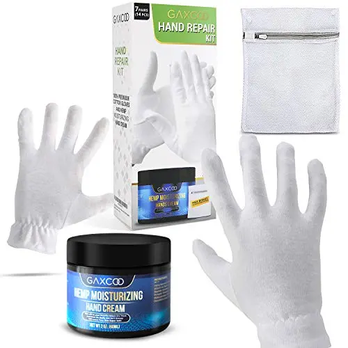 Gants en coton + Crème pour les mains : Pour : Soin nocturne, Lotion pour l'eczéma, Hydratation des mains sèches et craquelées, Réparation, Travail, Santé, Traitement, Itch, Soulagement des éruptions cutanées, Thérapie, Adultes et enfants. Gants en coton + Crème pour les mains : Pour : Soin nocturne, Lotion pour l'eczéma, Hydratation des mains sèches et craquelées, Réparation, Travail, Santé, Traitement, Itch, Soulagement des éruptions cutanées, Thérapie, Adultes et enfants.
