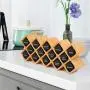 4-Tier Bamboo Countertop Spice Rack Organizer Organiser, Criss-Cross Kitchen cabinet Free-Standing Countertop Storage Organizer shelf Fit for Round and Square Spice Jar, Can, Bottle(Jars Not Include) 4-Tier Bamboo Countertop Spice Rack Organizer Organiser, Criss-Cross Kitchen cabinet Free-Standing Countertop Storage Organizer shelf Fit for Round and Square Spice Jar, Can, Bottle(Jars Not Include)