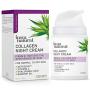 Collagen Night Anti Aging Cream - Anti Wrinkle Moisturizer for Face & Neck- Helps Reduce Appearance of Wrinkles & Fine Lines - Natural & Organic - Vitamin C & Hyaluronic Acid - InstaNatural - 1.7oz
