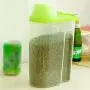 Enregneur de Riz IETONE, Grand, Plastique BPA-Free, Récipients de Conservation Alimentaire Cuisine avec Capuchon Mesuré, Jeu de 3, Rose, Vert et Jaune