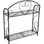 VANRA Spice Rack Kitchen Countertop Spice Stand Holder Jars Storage Organizer Shelf Rack (Black, 2 Tier) VANRA Spice Rack Kitchen Countertop Spice Stand Holder Jars Storage Organizer Shelf Rack (Black, 2 Tier)