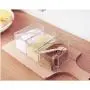 Xigeapg Multi-Tier 360 Degree Rotating Wall Mount Spice Rack Seasoning Storage Box Jars Organizer Condiment Containers Kitchen Tools(3 Layers Beige)