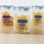 Refaxi Transparent Sealed Cans 600ml Kitchen Storage Box Food Canister Keep Fresh Jar (Blue)