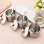 Stainless Steel Spice Jars Storage Containers Set Stainless Steel Pepper Spice Box with Lid Spoon Tray for Kitchen Stainless Steel Spice Jars Storage Containers Set Stainless Steel Pepper Spice Box with Lid Spoon Tray for Kitchen