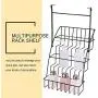 Yosoo Cabinet Spice Rack, Large capacity Coated Iron Wire 3-Tier Elevated Spice Jars Bottles Rack Kitchen Home Storage Shelf Organizer Black Yosoo Cabinet Spice Rack, Large capacity Coated Iron Wire 3-Tier Elevated Spice Jars Bottles Rack Kitchen Home Storage Shelf Organizer Black