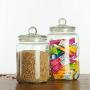 Glass Sealed Jars,kitchen Household Grain Containers, Storage Spices/Oatmeal/Kimchi/Rice