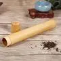 Conteneur de stockage de thé en bambou, forme ronde portable, boîte d'étanchéité artisanale pour la maison (#5) Conteneur de stockage de thé en bambou, forme ronde portable, boîte d'étanchéité artisanale pour la maison (#5)